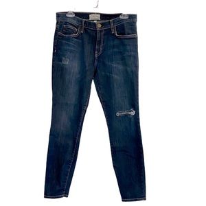 CURRENT/ELLIOT Stiletto Typhoon Destroy Jeans